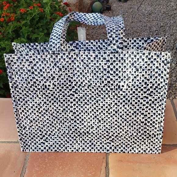 Chico's Reusable Shopping Tote Bags - Set of 2 - NWT - Picture 5 of 8
